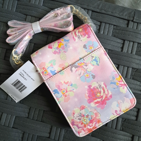 Luv Betsey By Betsey Johnson Darcey Phone Holder Crossbody Purse NWT - Picture 3 of 9